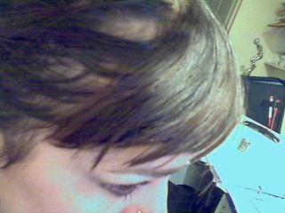 The is a greasy photo - hair tends to look fuller when its clean, which is hardly ever cause I hate washing it !!!