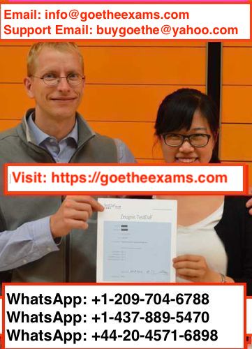 WhatsApp: +442045716898,+12097046788) BUY ORIGINAL TESTDAF CERTIFICATE WITHOUT EXAM ONLINE, WhatsApp: +442045716898, +12097046788) Buy Goethe-DSH...