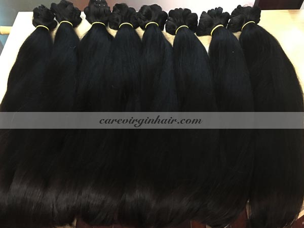 Vietnamese straight double drawn human hair carevirginhair